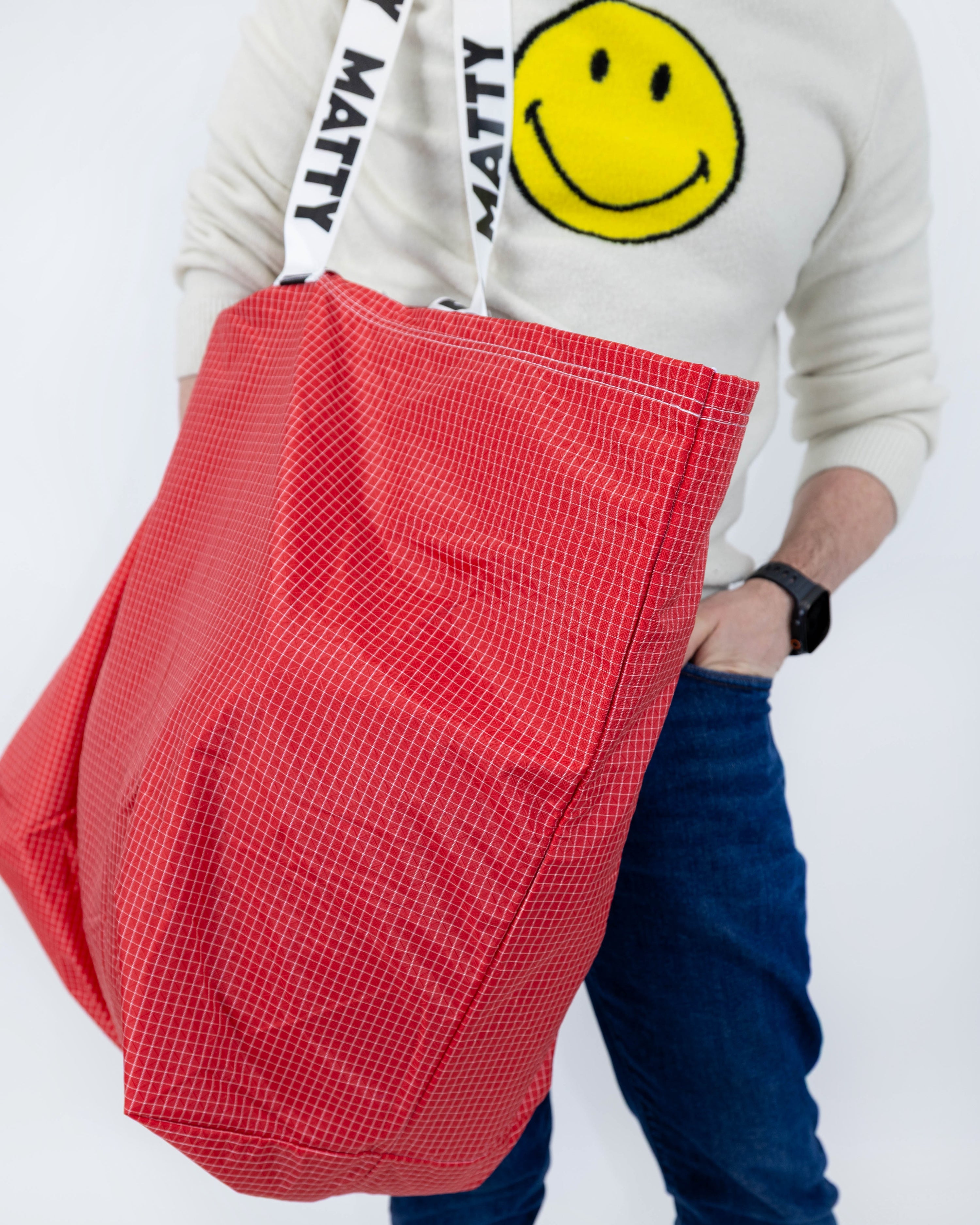 The Big Ass Tote Bag - Oversized Large Tote Bag  - Red
