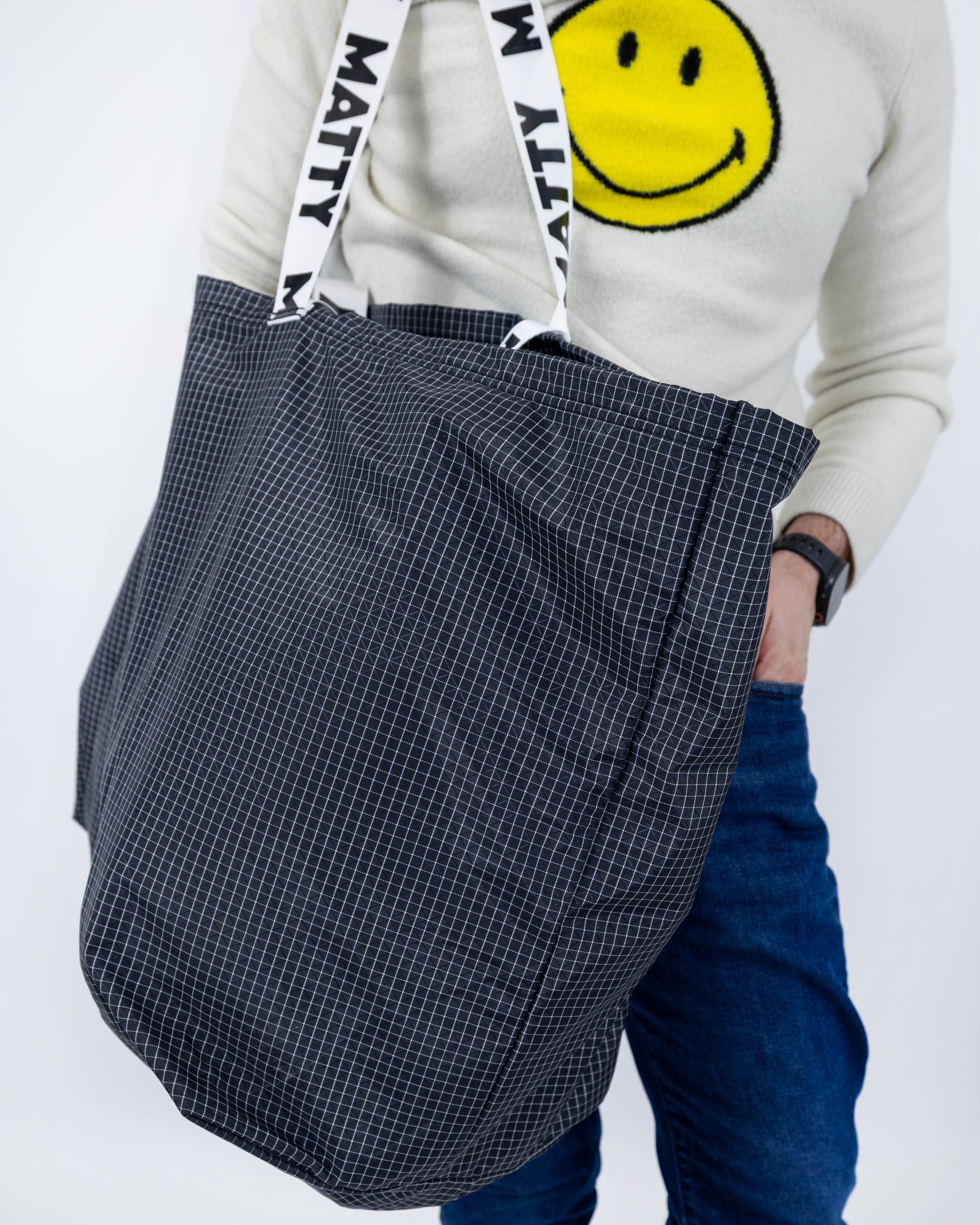 The Big Ass Tote Bag - Oversized Large Tote Bag  - Black
