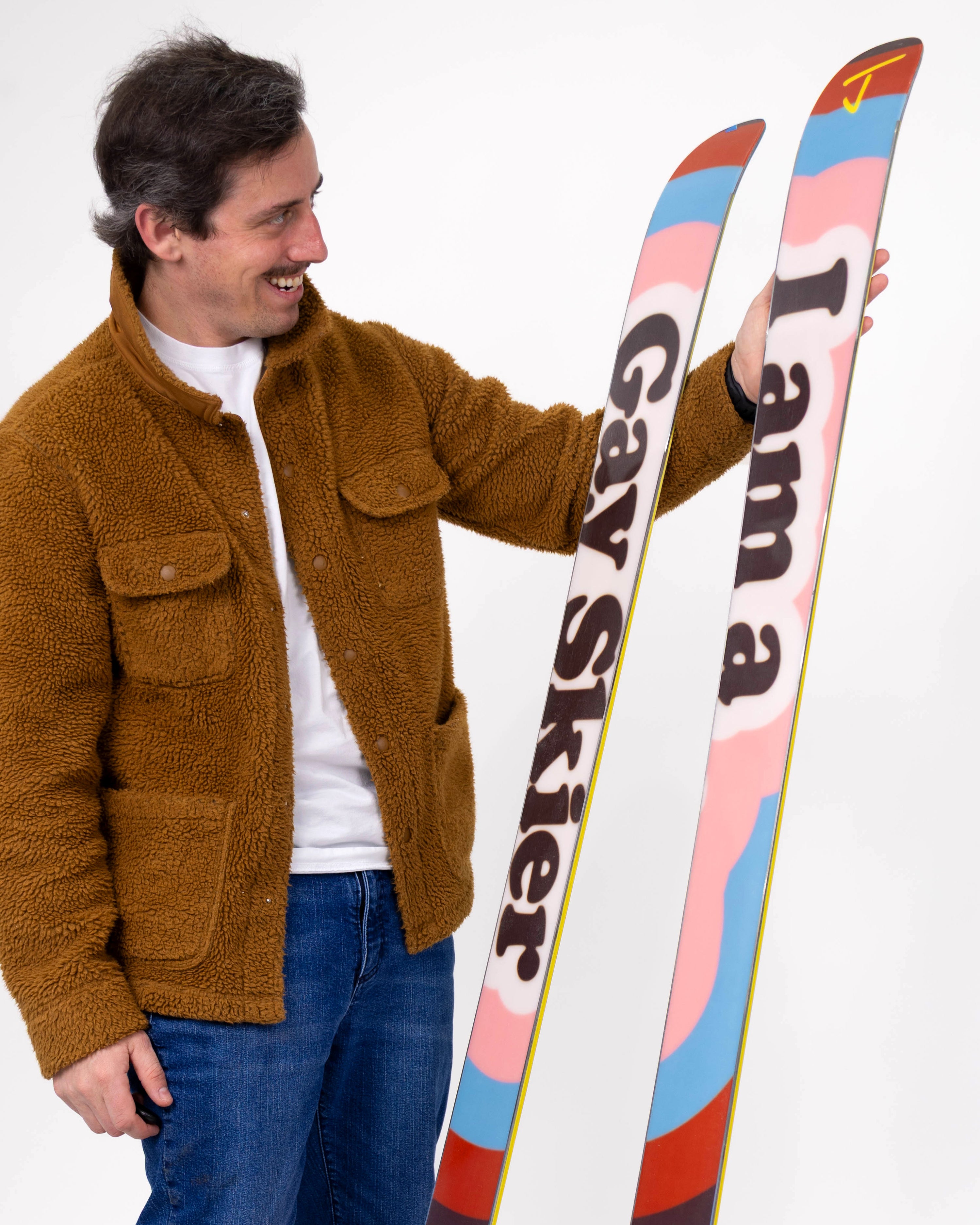 The Friends of Dorothy Skis - Gay Pride Skis
