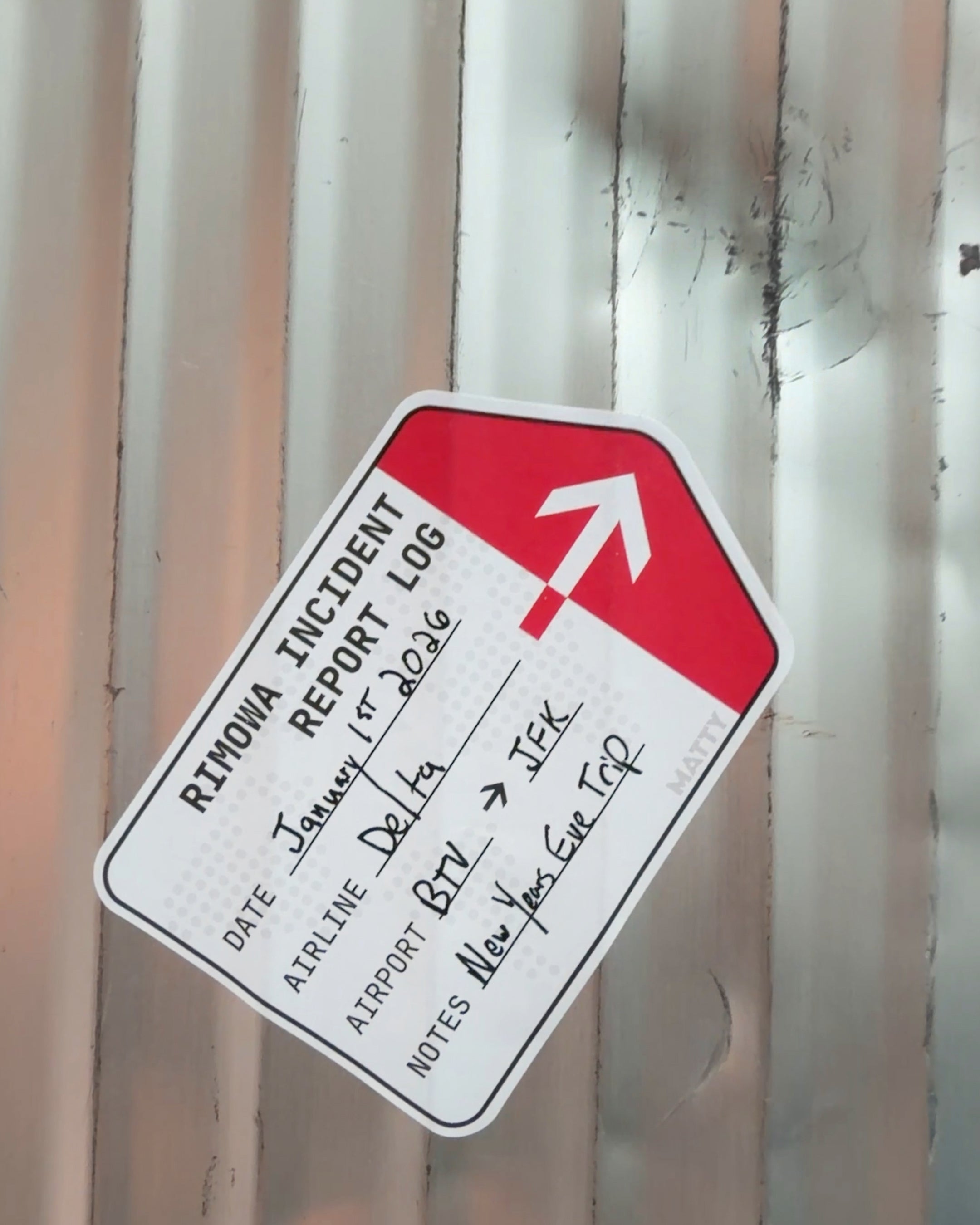 Rimowa Incident Report Log