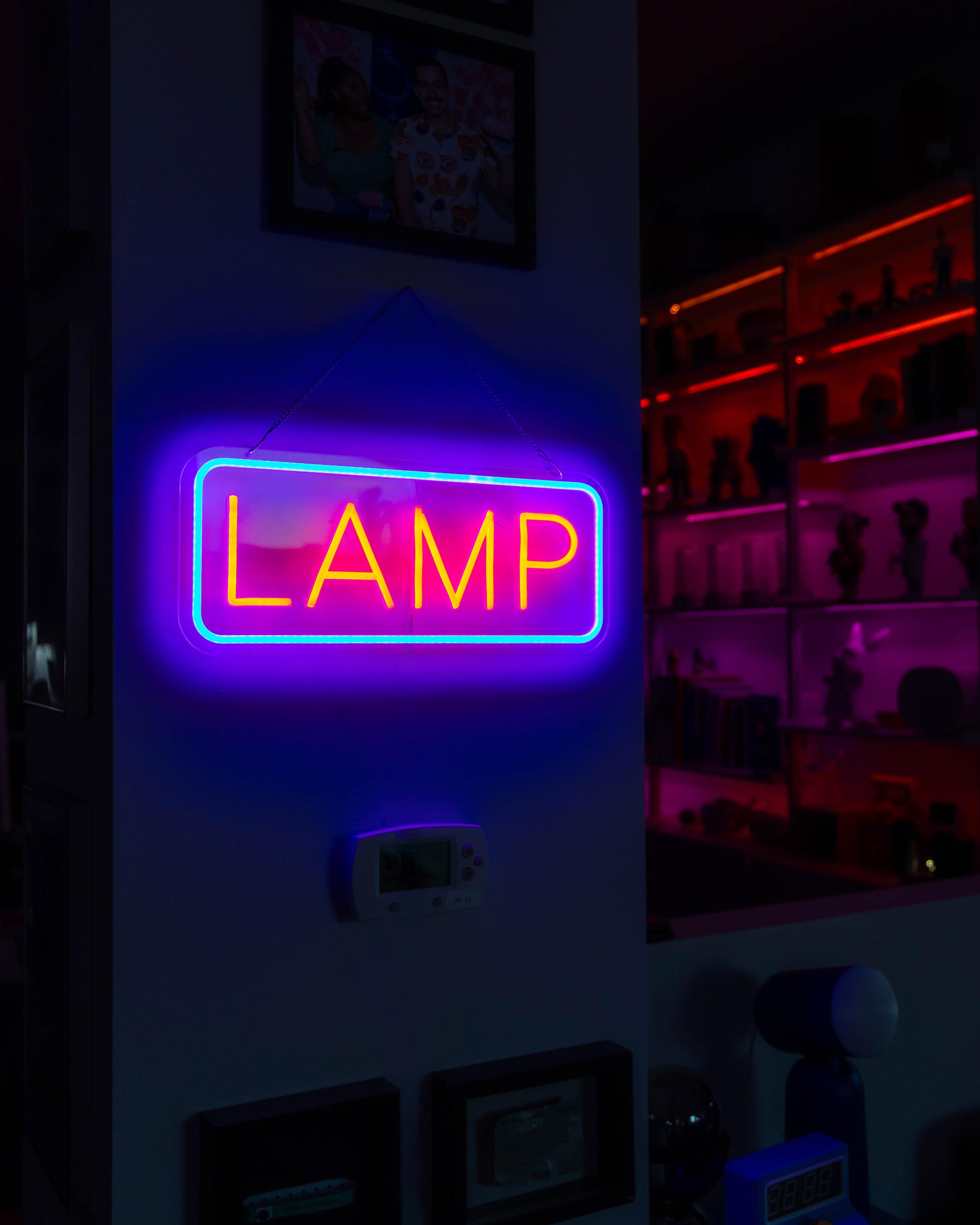 Self Aware Lamp - Neon Home Decor Wall Lamp