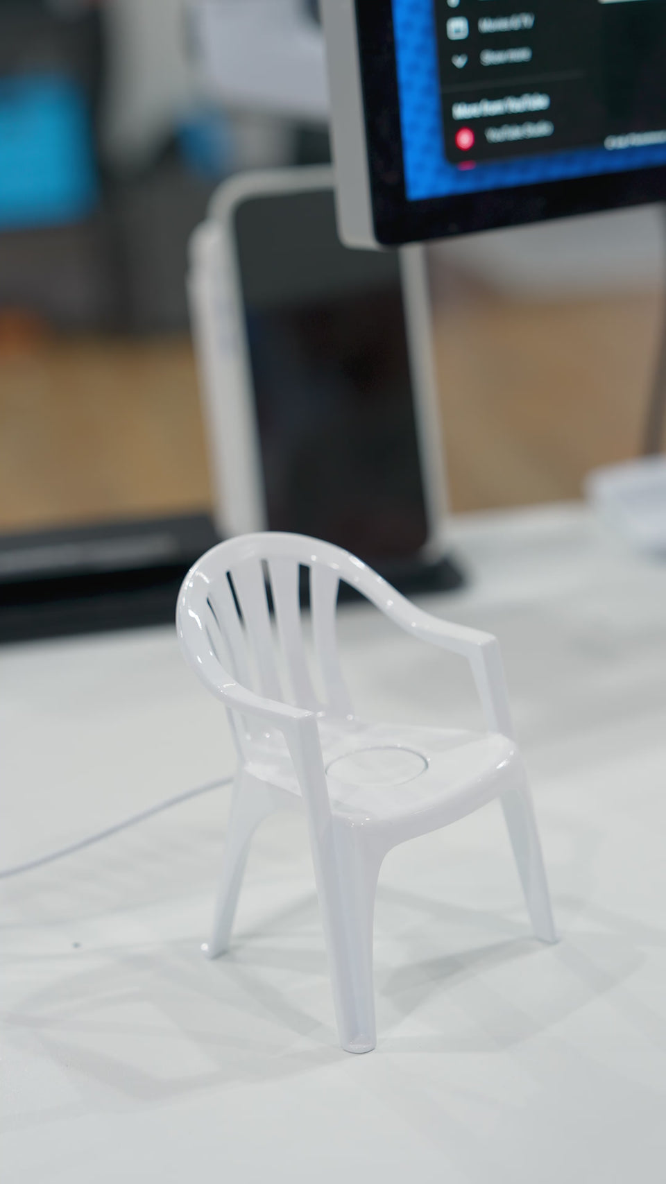 Monobloc Charger - Designer Iconic Chair Apple Watch and Airpod Charging Dock